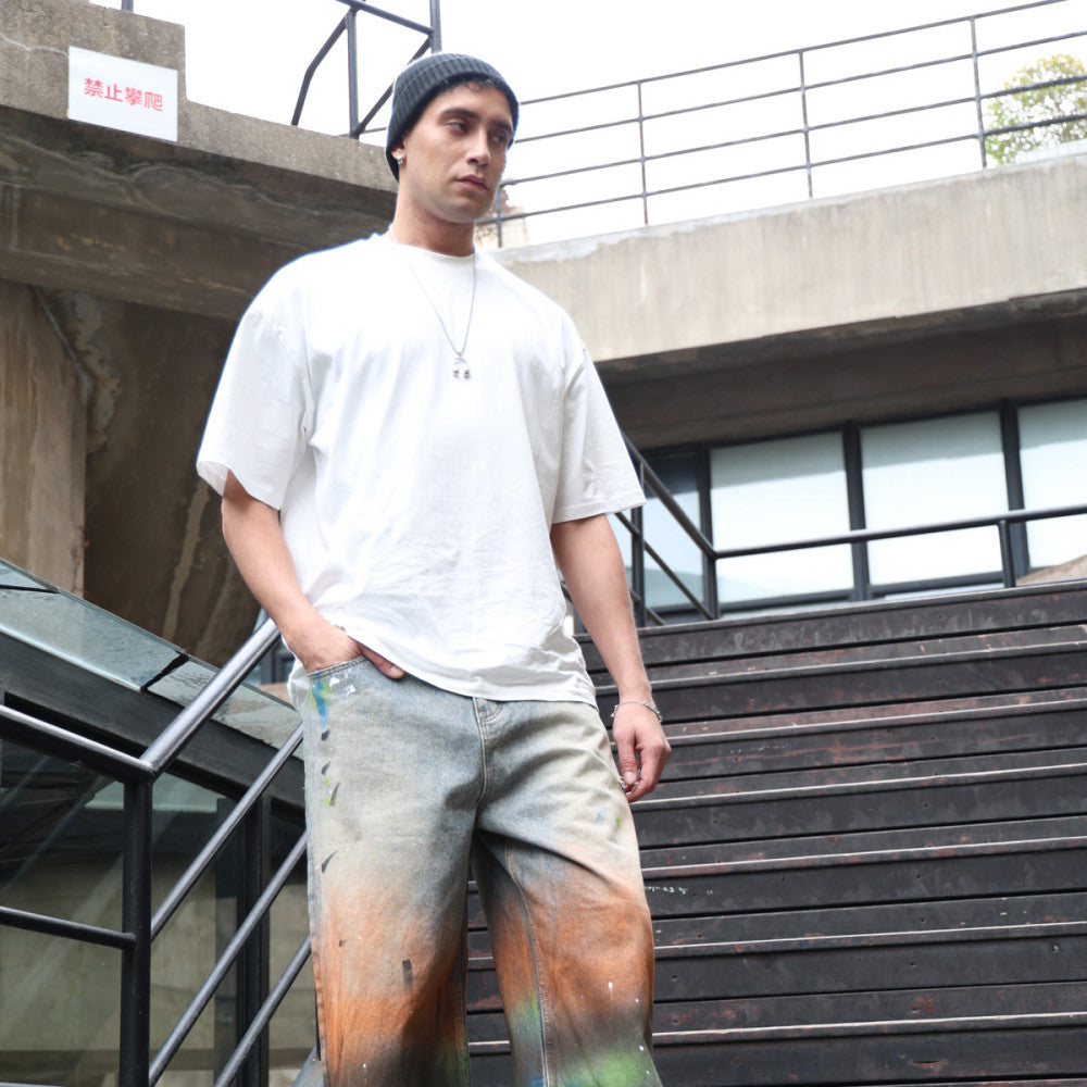 ZMOMZ Oversized Cotton Tee - Premium Heavyweight Streetwear