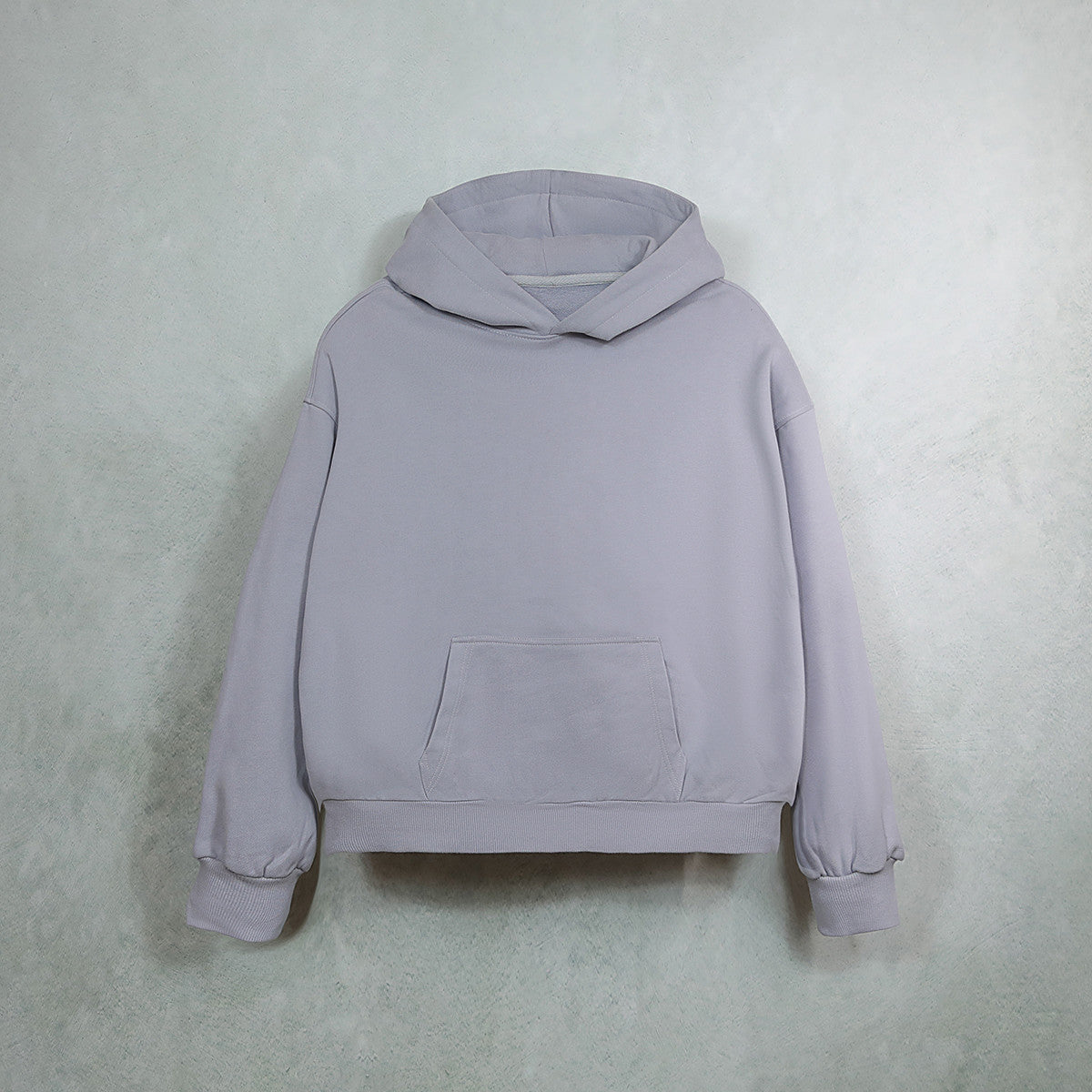 ZMOMZ Heavyweight Cotton Hoodie Light Gray - Premium Heavyweight Streetwear