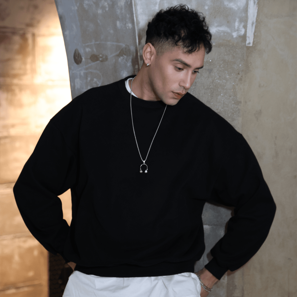 ZMOMZ Oversized Heavyweight Crewneck - Premium Heavyweight Streetwear