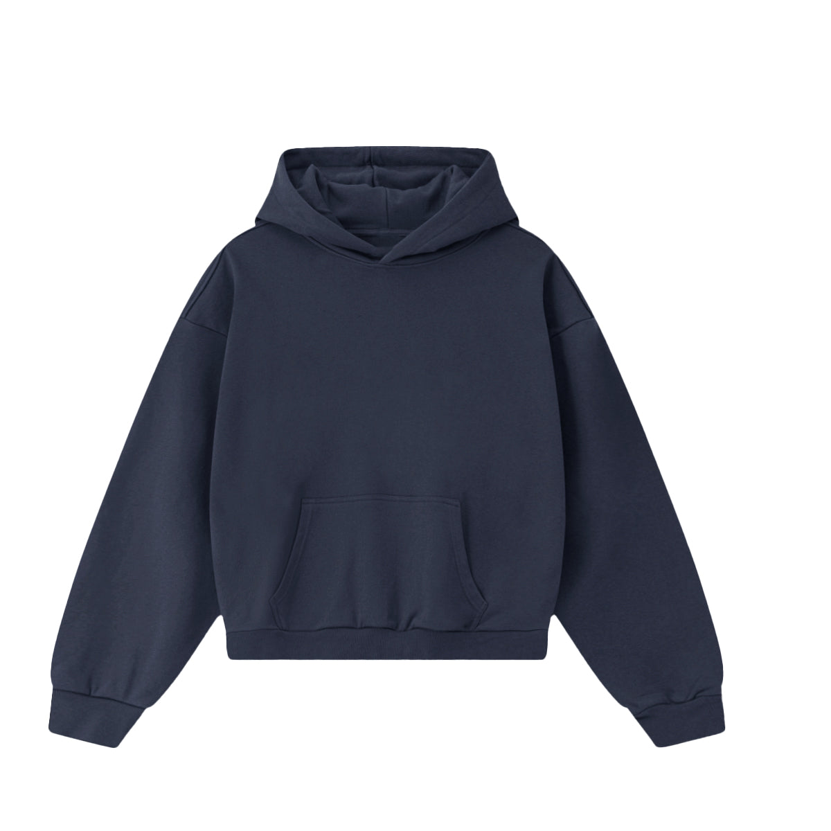 ZMOMZ Oversized Heavyweight Hoodie Navy Blue - Premium Heavyweight Streetwear