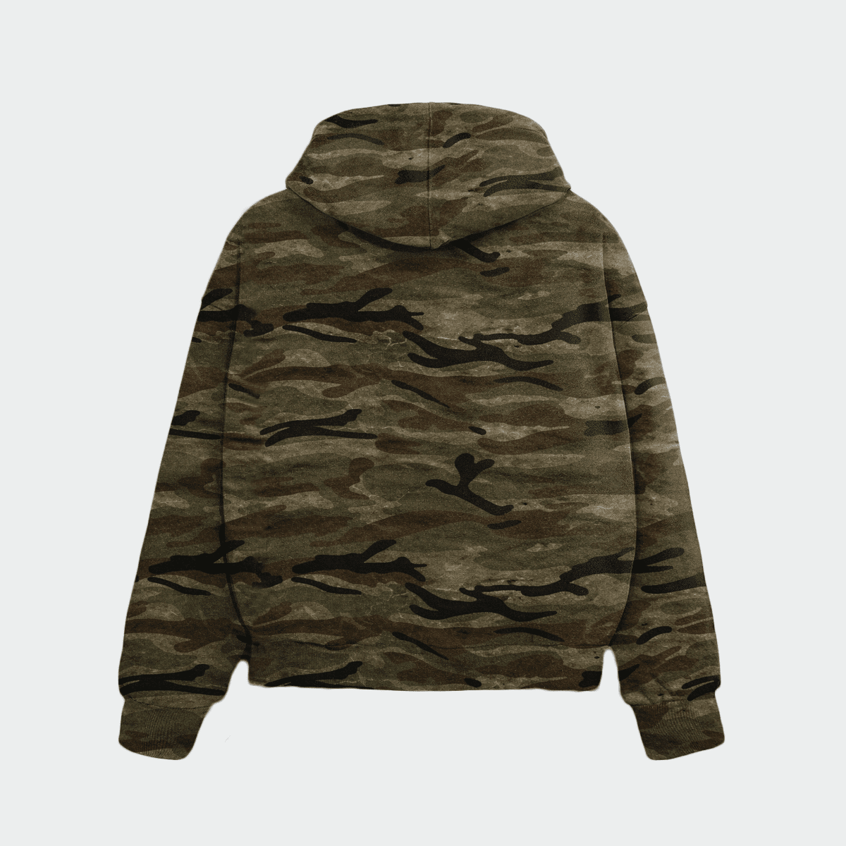ZMOMZ Camo Heavyweight Hoodie - Premium Heavyweight Streetwear