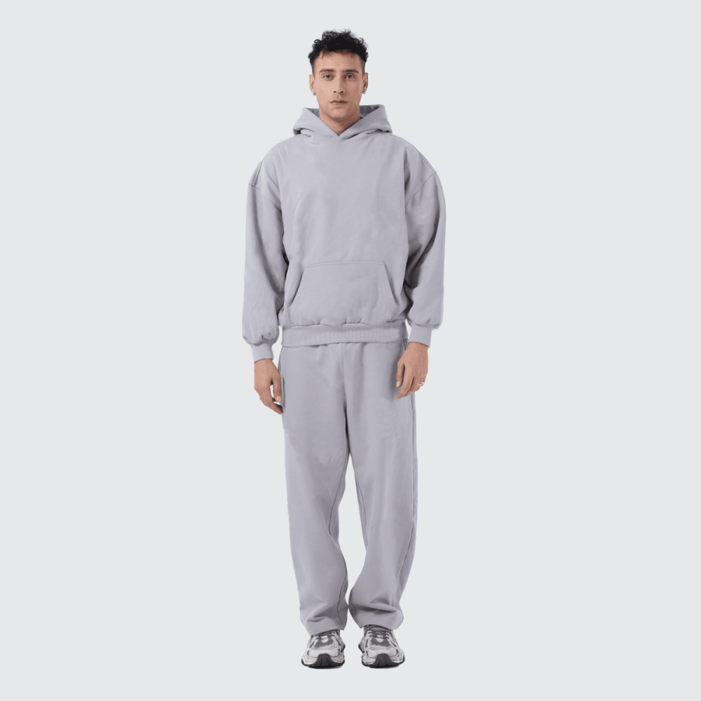 ZMOMZ Curved-Leg Sweatpants - Premium Heavyweight Streetwear