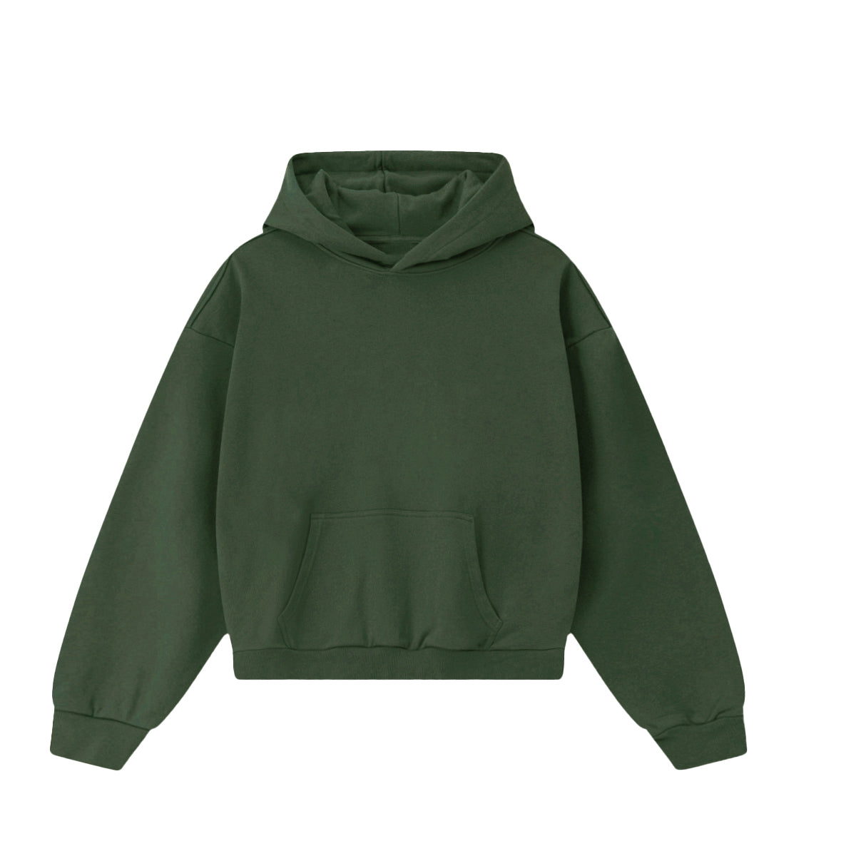 ZMOMZ Oversized Heavyweight Hoodie Dark Green - Premium Heavyweight Streetwear