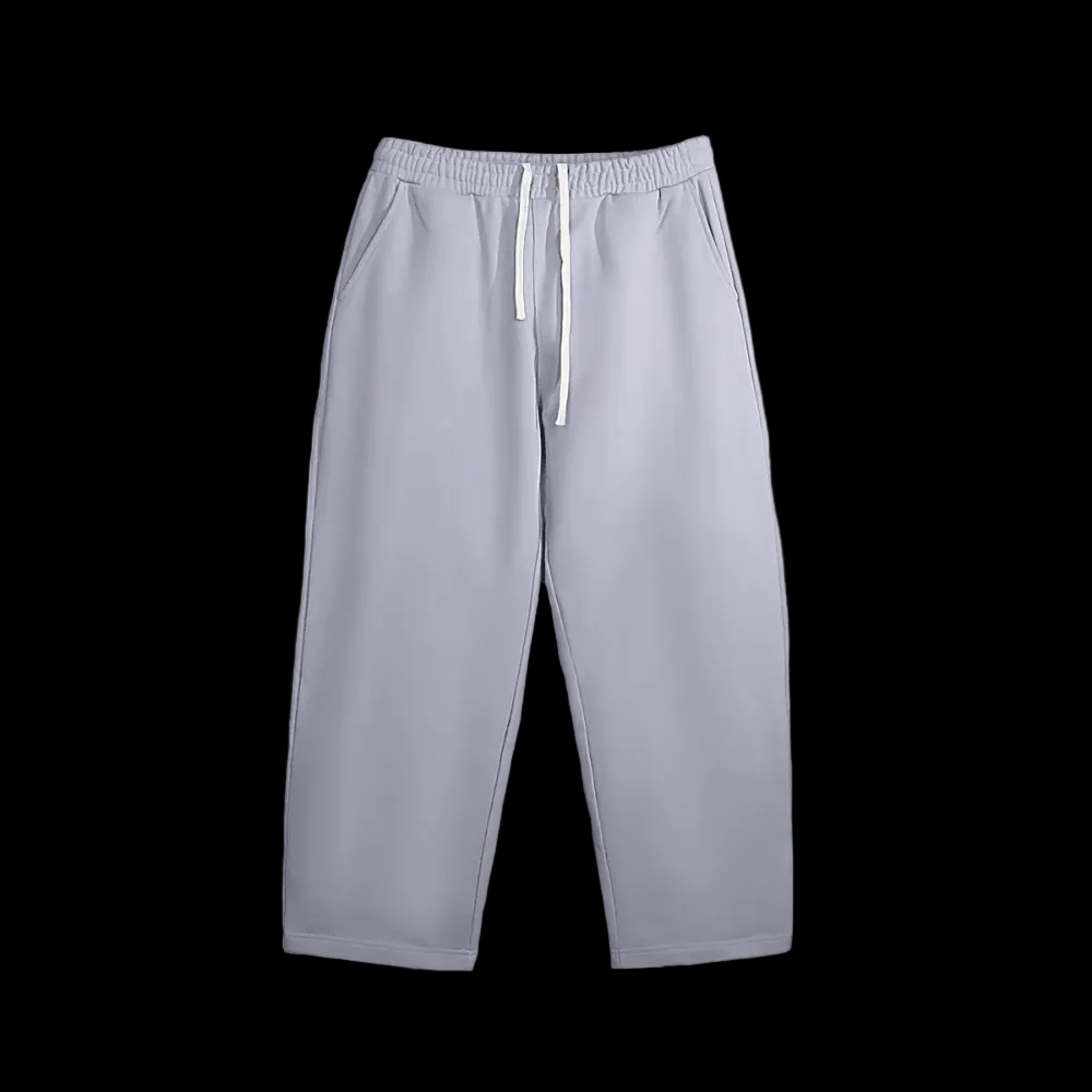 ZMOMZ Curved-Leg Sweatpants - Premium Heavyweight Streetwear