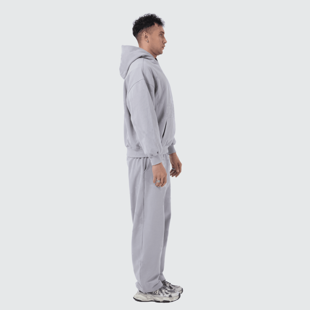 ZMOMZ Curved-Leg Sweatpants - Premium Heavyweight Streetwear