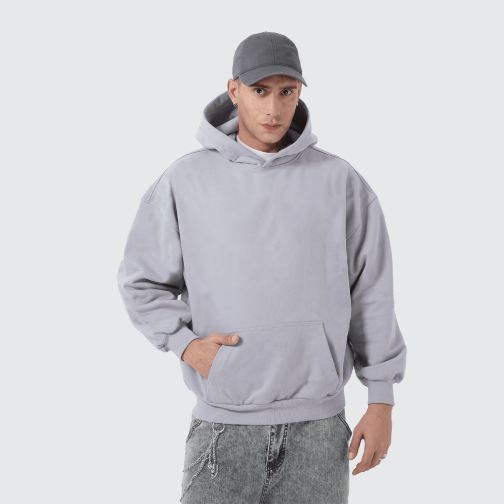 ZMOMZ Heavyweight Cotton Hoodie - Premium Heavyweight Streetwear