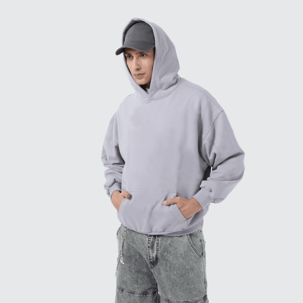 ZMOMZ Heavyweight Cotton Hoodie - Premium Heavyweight Streetwear