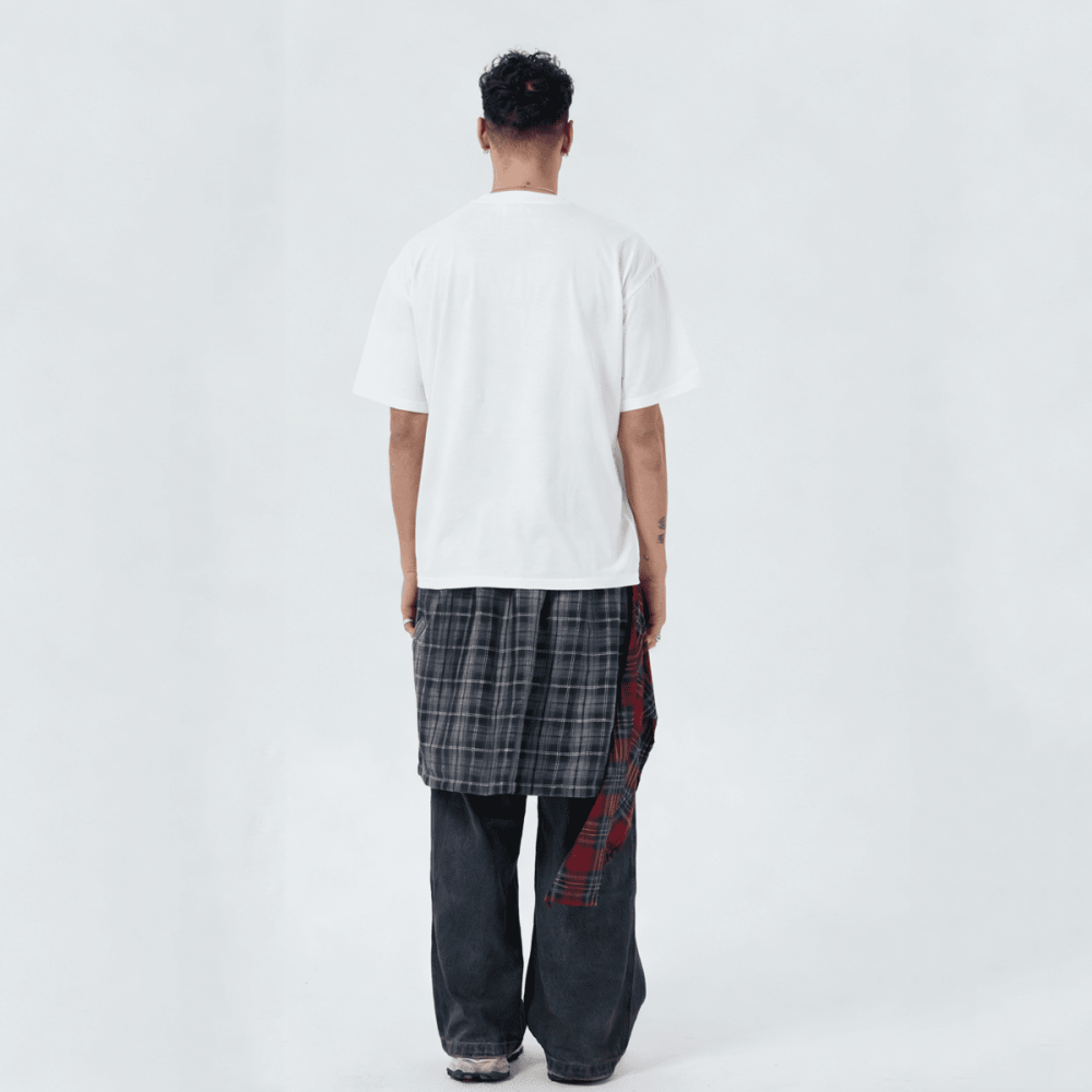 ZMOMZ Oversized Cotton Tee - Premium Heavyweight Streetwear