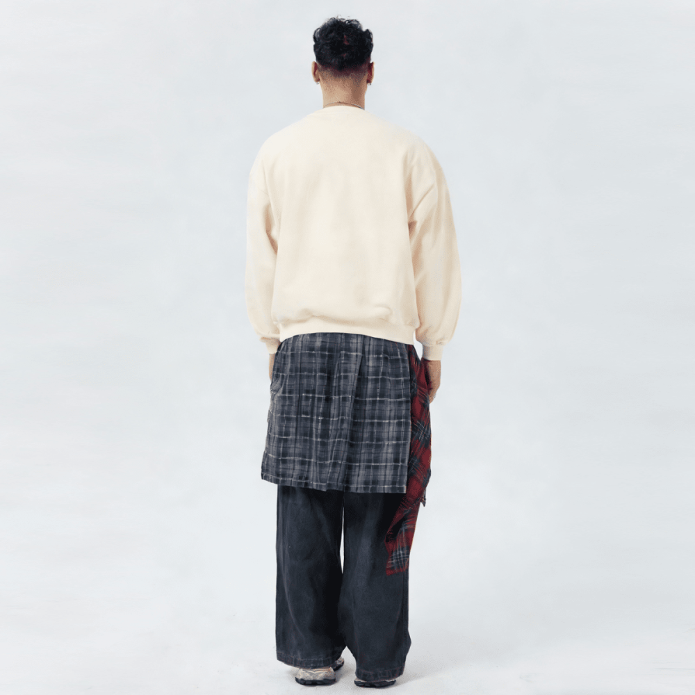 ZMOMZ Oversized Heavyweight Crewneck - Premium Heavyweight Streetwear