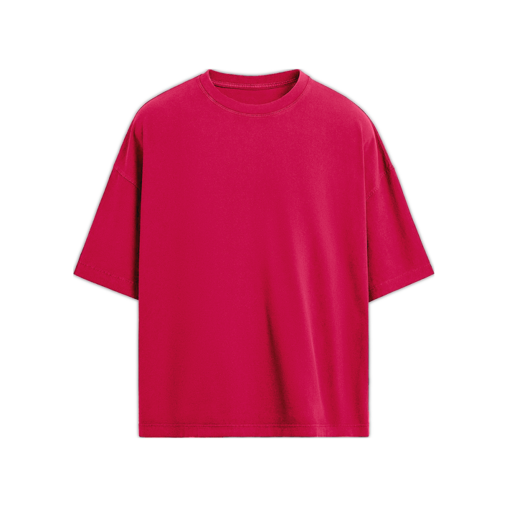 ZMOMZ Oversized Cotton Tee - Premium Heavyweight Streetwear