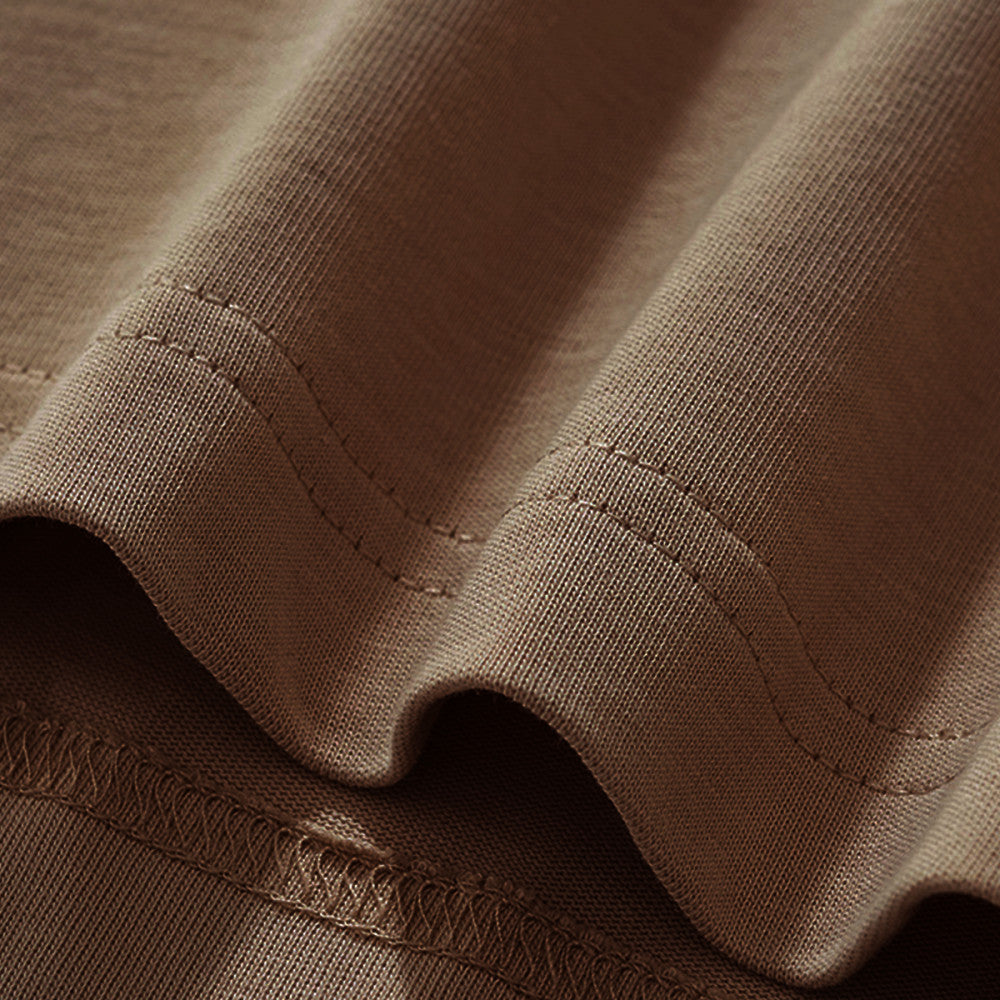 ZMOMZ Cropped Loose Tee - Premium Heavyweight Streetwear