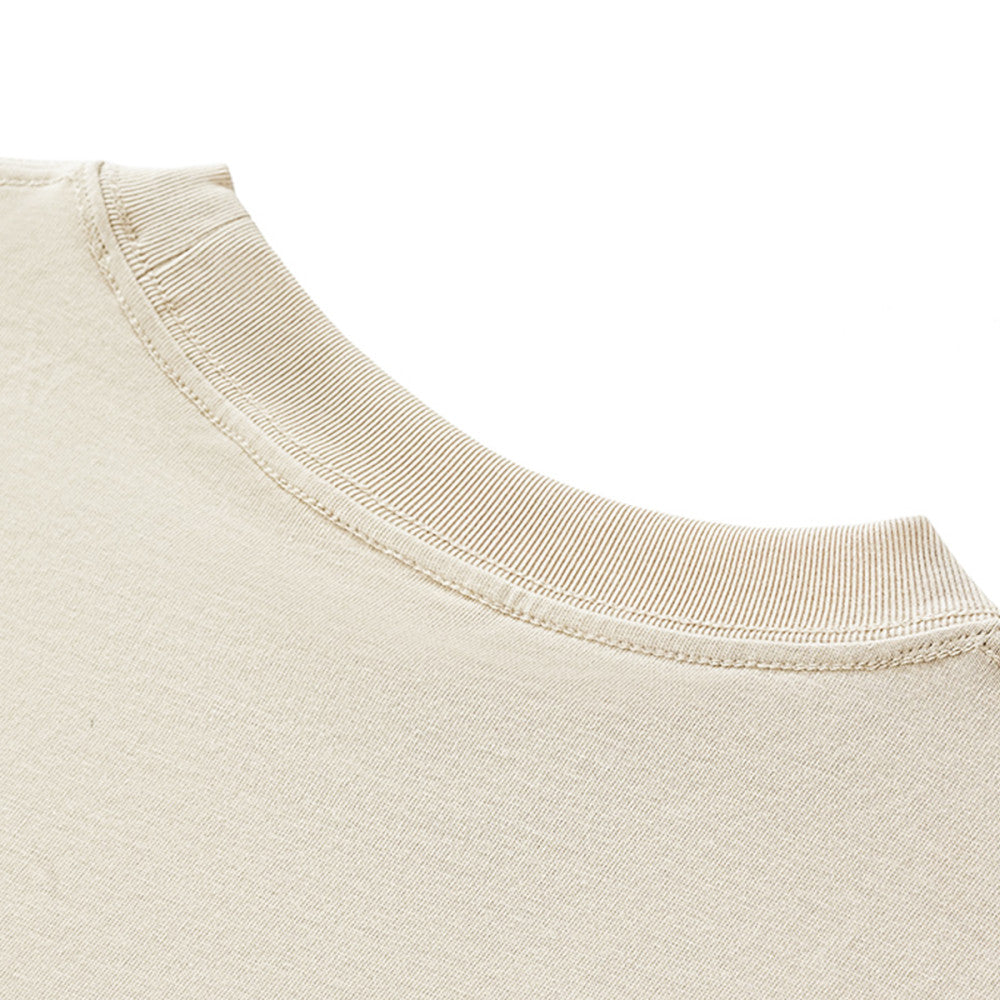 ZMOMZ Cropped Loose Tee - Premium Heavyweight Streetwear