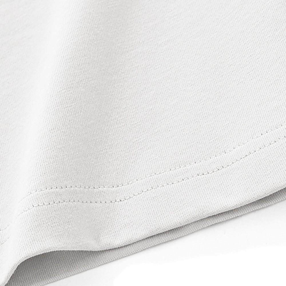 ZMOMZ Cropped Loose Tee - Premium Heavyweight Streetwear