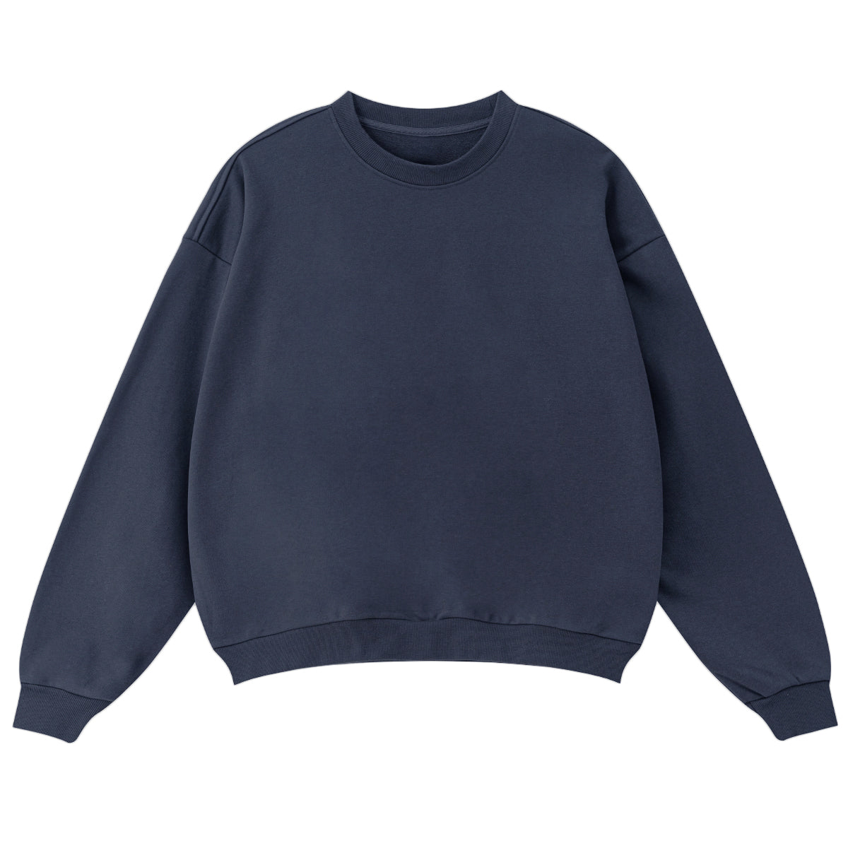 ZMOMZ Oversized Heavyweight Crewneck Navy blue - Premium Heavyweight Streetwear