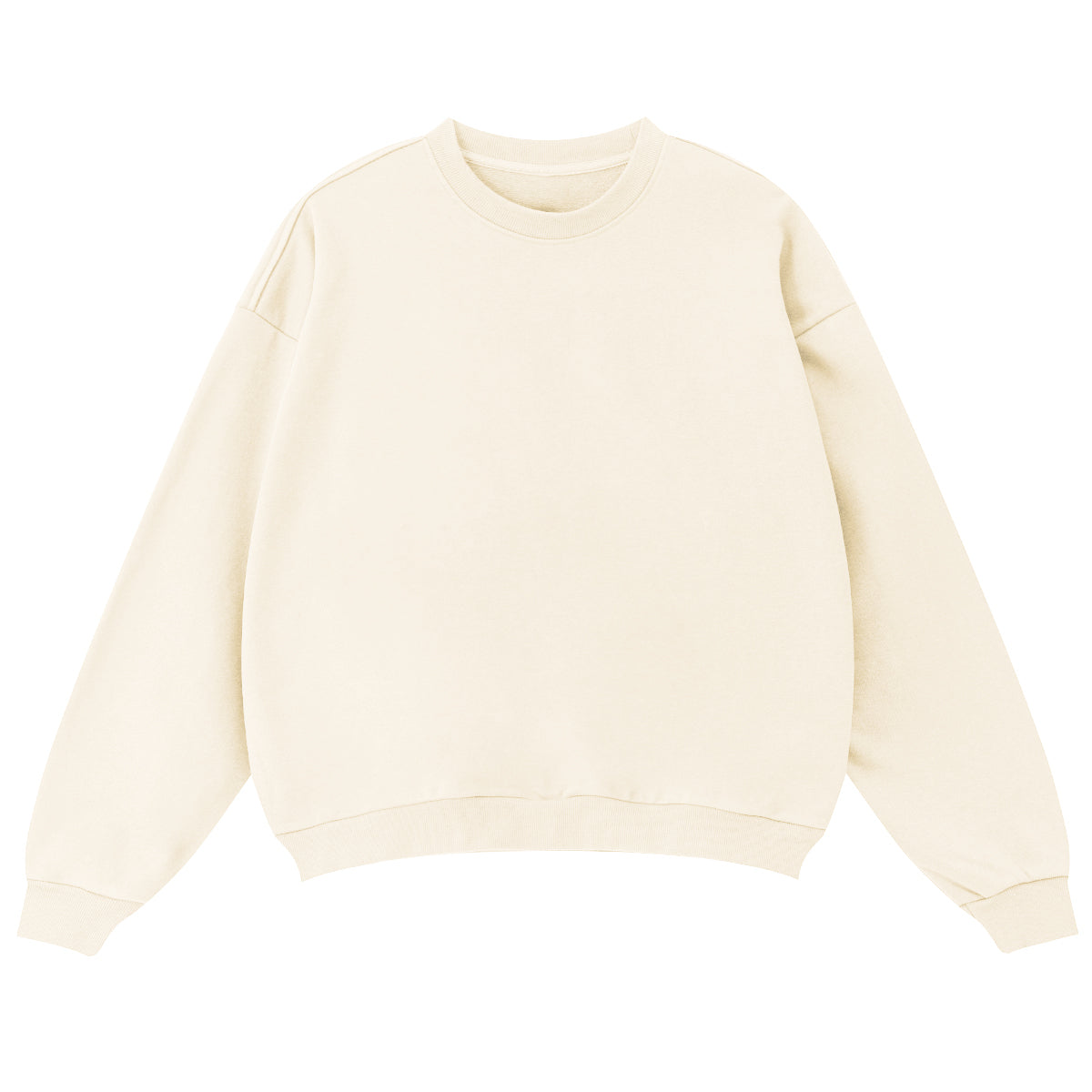 ZMOMZ Oversized Heavyweight Crewneck Beige - Premium Heavyweight Streetwear