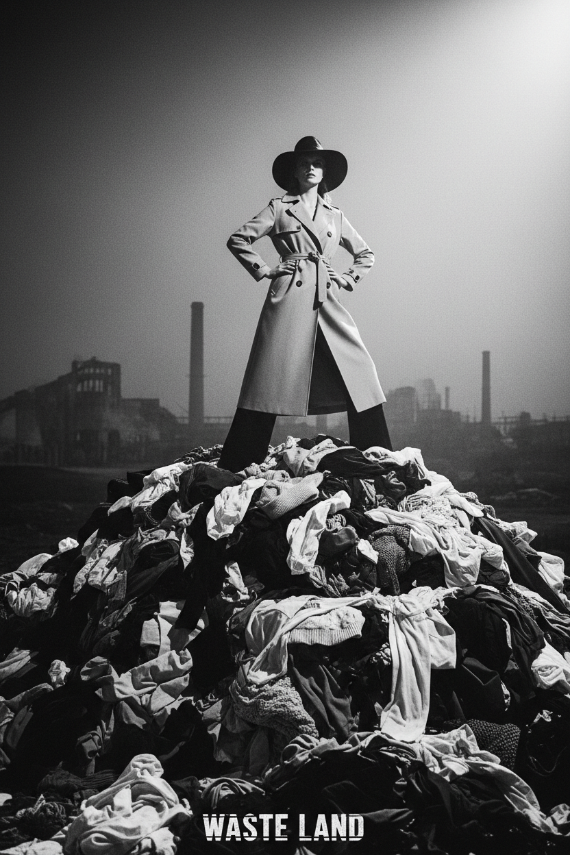 Sustainable Fashion - Model on Textile Waste